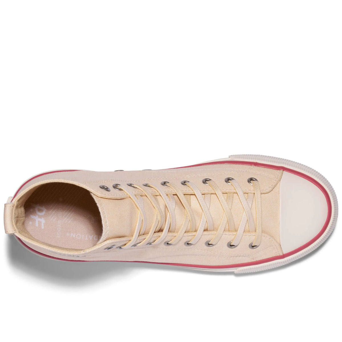 Antique White/Crimson