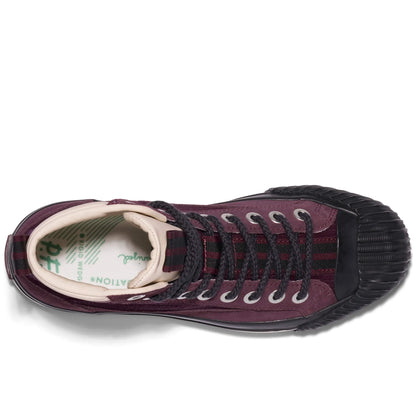Burgundy/Black