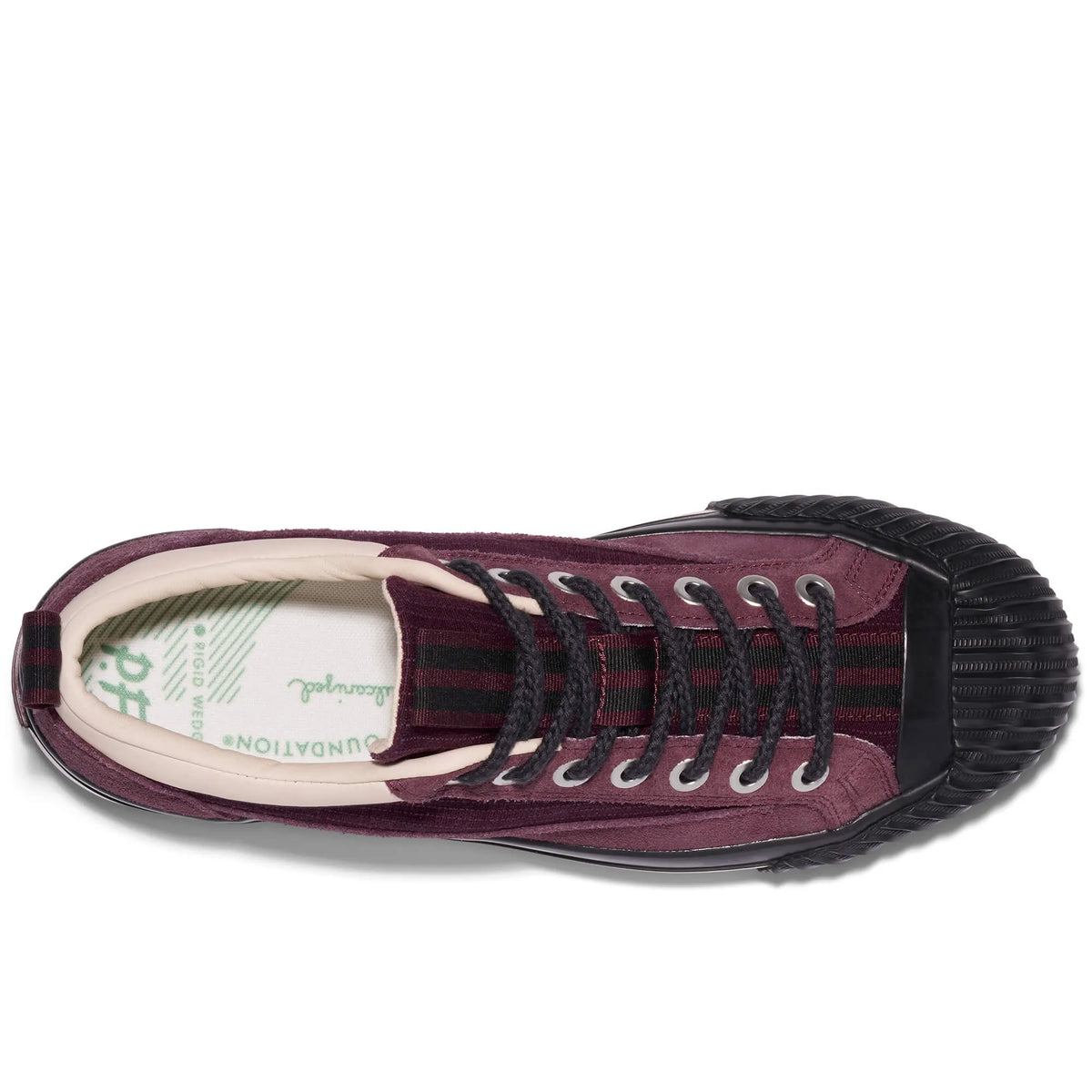 Burgundy/Black