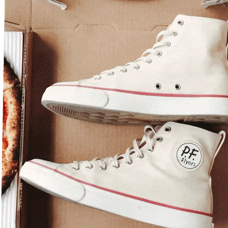 Antique White/Crimson